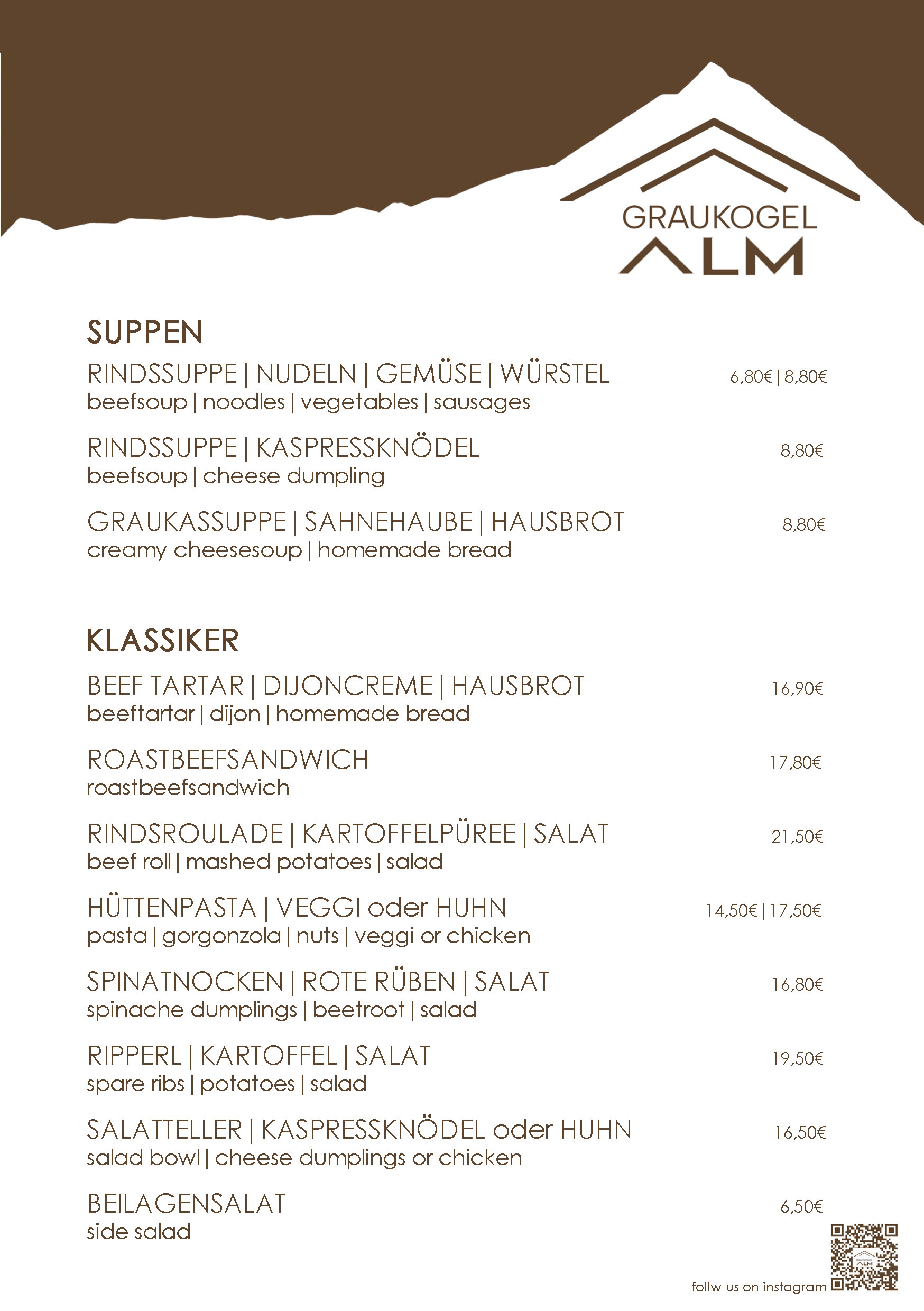 Restaurant Gastein Hüttenabend